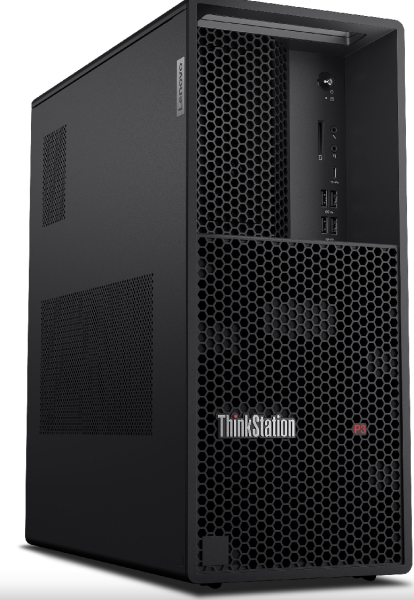 Настолен компютър Lenovo ThinkStation P3 Tower, Intel Core i9-13900K 24C (3.0 / 5.80 GHz, 36 MB Cache), 32GB DDR5, 1TB SSD, Windows 11 Pro