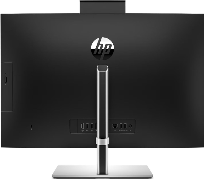 Компютър HP All-in-One ProOne 440 G9, Intel Core i5-13500T 14C (1.20 / 4.60 GHz, 24 MB Cache), 23.8" (60.45cm) Full HD IPS Anti-Glare, 16GB DDR4, 512GB SSD NVMe, HDMI, DP, 1x USB 3.2 Gen 1 Type-C, Windows 11 Pro