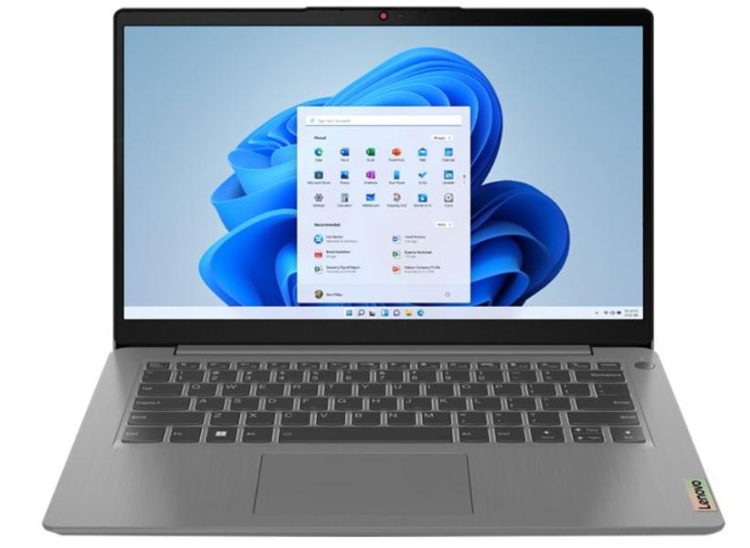 Лаптоп Lenovo IdeaPad 3 14IAU7, 14.0" (35.56 cm), Full HD, Intel Core i3-1215U 6C (1.2/4.4GHz, 10MB cache), Intel UHD Graphics, 8GB DDR4, 512 GB SSD, Windows 11 Home