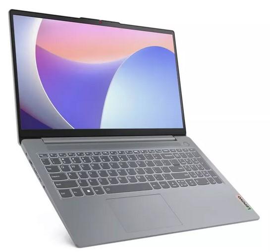 Лаптоп Lenovo IdeaPad Slim 3 15IAN8, Intel Core i3-N305 8C (1.8/3.8GHz, 10MB), 15.6" (39.62cm) Full HD Anti-Glare, 8GB LPDDR5, 512GB SSD NVMe, 1x USB 3.2 Gen 1 Type-C, Free DOS