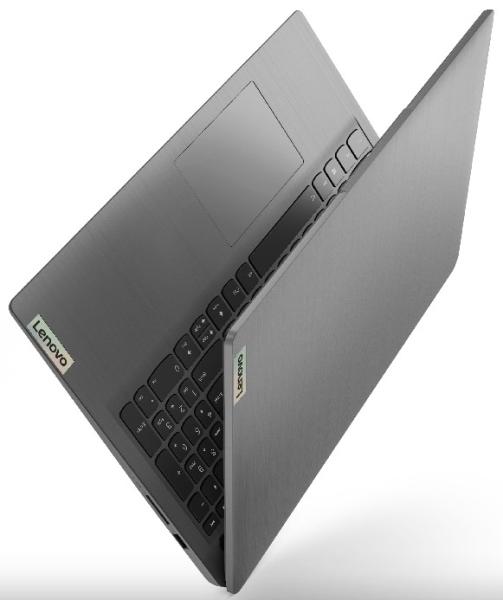 Лаптоп Lenovo IdeaPad 3 15IAU7, 15.6'' (39.62 cm), Full HD, Intel Core i3-1215U 6C (1.2/4.4GHz, 10MB), Intel UHD Graphics, 8GB DDR4, 512GB SSD, Free DOS