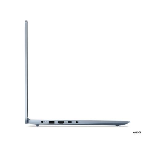 Лаптоп Lenovo IdeaPad Slim 3 15ABR8, 15.6'' (39.62 cm), Full HD, AMD Ryzen 7 7730U 8C (2.0/4.5GHz, 16MB), AMD Radeon Graphics, 8GB DDR4, 512GB SSD, Free DOS
