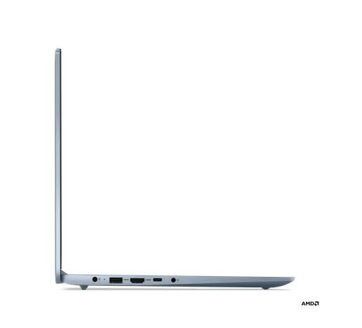 Лаптоп Lenovo IdeaPad Slim 3 15ABR8, 15.6'' (39.62 cm), Full HD, AMD Ryzen 5 7430U 6C (2.3/4.3GHz, 16MB), AMD Radeon Graphics, 16GB DDR4, 512GB SSD, Free DOS
