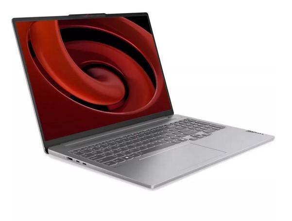 Лаптоп Lenovo IdeaPad Pro 5 16AHP9, AMD Ryzen 7 8845HS 8C (3.8/5.1GHz, 16MB L3) 16" (40.64cm) 2K OLED 120Hz 400nits Glare, NVIDIA GeForce RTX 4050 6GB, 16GB LPDDR5X, 1TB SSD NVMe, 1x USB4, 1x USB 3.2 Gen 2 Type-C, Free DOS
