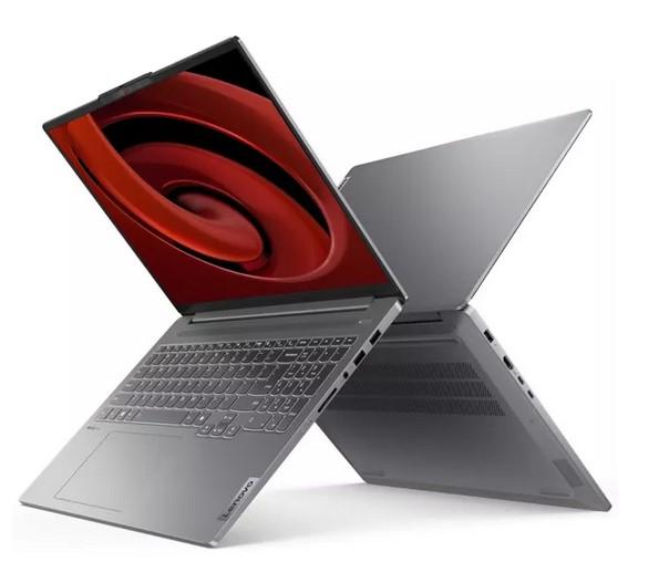 Лаптоп Lenovo IdeaPad Pro 5 16AHP9, AMD Ryzen 7 8845HS 8C (3.8/5.1GHz, 16MB L3) 16" (40.64cm) 2K OLED 120Hz 400nits Glare, NVIDIA GeForce RTX 4050 6GB, 16GB LPDDR5X, 1TB SSD NVMe, 1x USB4, 1x USB 3.2 Gen 2 Type-C, Free DOS