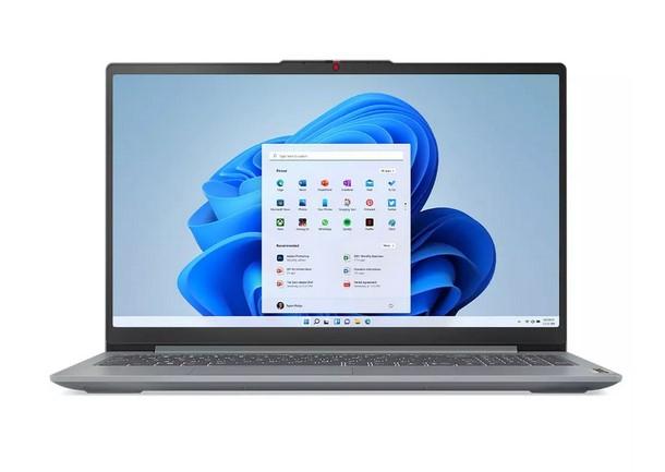 Лаптоп Lenovo IdeaPad Slim 3 15IAH8, Intel Core i5-12450H 8C (2.0/4.4GHz, 12MB Cache), 15.6" (39.62cm) Full HD IPS Anti-Glare Display, 16GB LPDDR5, 1TB SSD NVMe, 2x USB 3.2 Gen 1, 1x USB 3.2 Gen 1 Type-C, Windows 11 Home