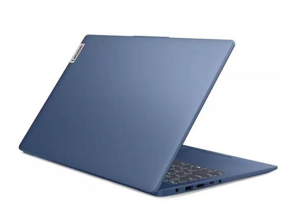 Лаптоп Lenovo IdeaPad Slim 3 15AMN8, AMD Ryzen 5 7520U 4C (2.8GHz/4.3GHz, 4MB Cache) 15.6" (39.62cm) Full HD Anti-Glare, 16GB LPDDR5, 512GB SSD NVMe, 1x USB 3.2 Gen1 Type-C, Free DOS