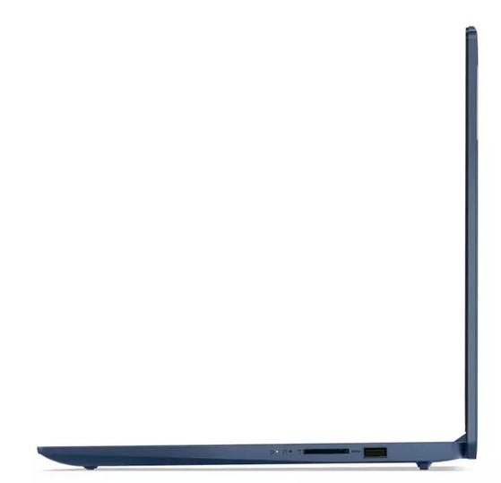 Лаптоп Lenovo IdeaPad Slim 3 15AMN8, AMD Ryzen 5 7520U 4C (2.8GHz/4.3GHz, 4MB Cache) 15.6" (39.62cm) Full HD Anti-Glare, 16GB LPDDR5, 512GB SSD NVMe, 1x USB 3.2 Gen1 Type-C, Free DOS