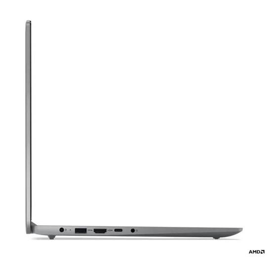Лаптоп Lenovo IdeaPad Slim 3 15ABR8 82XM0015BM, AMD Ryzen 7 7730U 8C (2.0/4.5GHz, 16MB Cache), 15.6" (39.62 cm) Full HD IPS 300nits Anti-Glare Display, 16GB DDR4, 512GB SSD, 1x USB-C 3.2 Gen 1, Free DOS