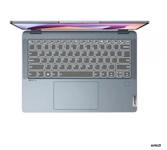 Лаптоп Lenovo IdeaPad Flex 5 14ABR8, AMD Ryzen 5 7530U 6C (2.0/4.5GHz, 16MB Cache) 14" (35.56 cm) WUXGA IPS 300nits Glossy Touch Display, 16GB LPDDR4X, 512GB SSD, 1x USB-C 3.2 Gen 2, Windows 11 Home