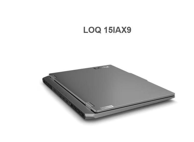 Лаптоп Lenovo LOQ 15IAX9, Intel Core i5-12450HX 8C (2.4/4.4GHz, 12MB Cache), 15.6" (39.62cm) Full HD IPS 144Hz Anti-Glare Display & GF RTX 3050 6GB, 16GB DDR5, 512GB SSD NVMe, 1x USB 3.2 Gen 2 Type-C, HDMI, Free DOS