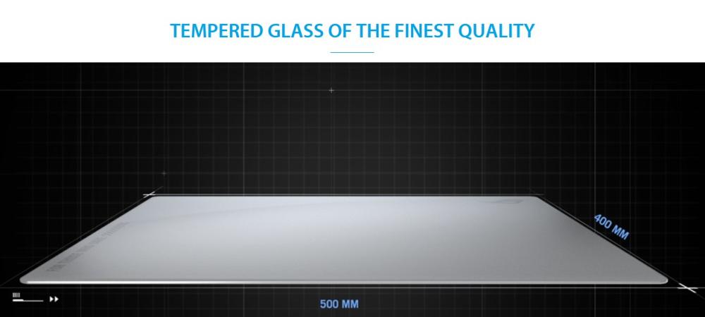 Геймърски пад ASUS ROG Moonstone Ace L Glass Gaming, 500 x 400 x 4 mm, Black