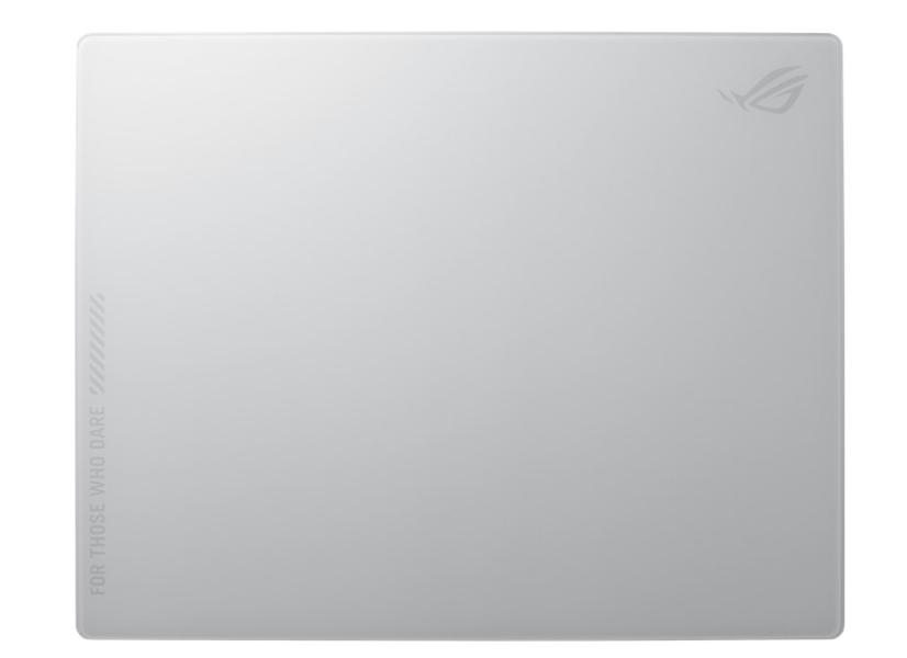 Геймърски пад ASUS ROG Moonstone Ace L Glass Gaming, 500 x 400 x 4 mm, бял