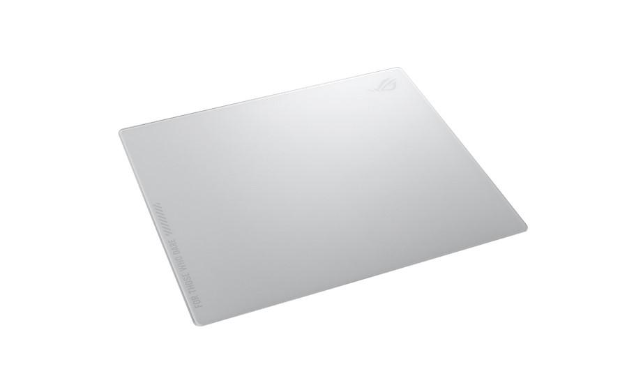 Геймърски пад ASUS ROG Moonstone Ace L Glass Gaming, 500 x 400 x 4 mm, бял