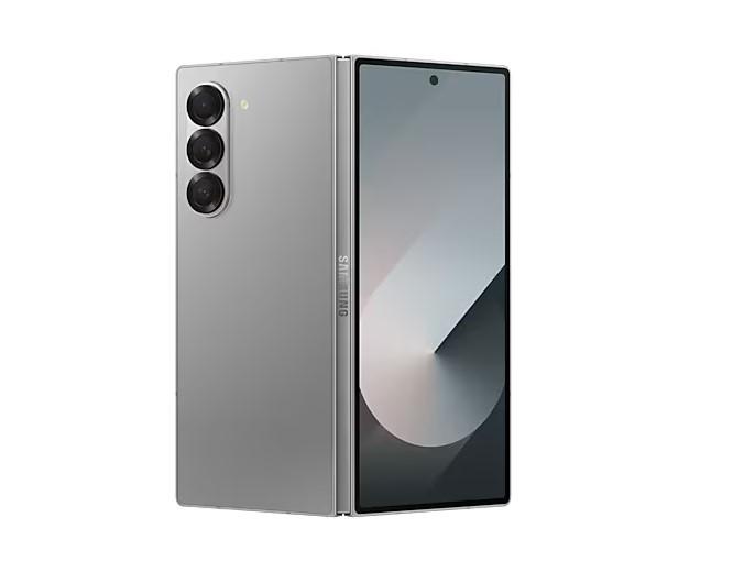 Смартфон Samsung Galaxy Z Fold6 Silver shadow, 7.6" (19.3 cm) Foldable Dynamic AMOLED 2X дисплей, осемядрен Snapdragon 8 Gen 3 3.39GHz, 12GB RAM, 512GB Flash памет, 50.0 MPix + 10.0 MPix + 12.0 MPix / 10.0 MPix + 4.0 MPix, Android