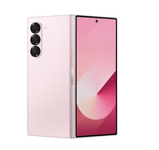 Смартфон Samsung Galaxy Z Fold6 Pink, 7.6" (19.3 cm) Foldable Dynamic AMOLED 2X дисплей, осемядрен Snapdragon 8 Gen 3 3.39GHz, 12GB RAM, 256GB Flash памет, 50.0 MPix + 10.0 MPix + 12.0 MPix / 10.0 MPix + 4.0 MPix, Android