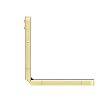Смартфон Samsung Galaxy Z Flip6 Yellow, поддържа 2 sim карти, 6.7" (17.01 cm) Foldable Dynamic AMOLED 2X 120Hz дисплей, осемядрен Snapdragon 8 Gen 3 3.39GHz, 12GB RAM, 256GB Flash памет, 50 + 12 & 10 Mpix камери, Android