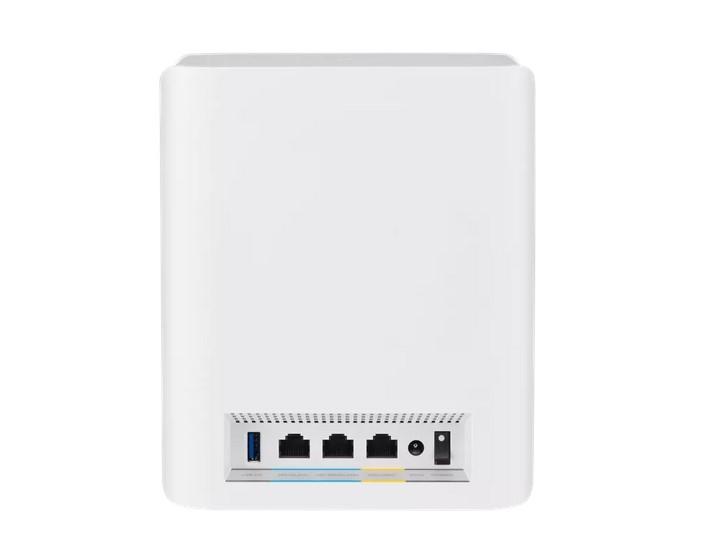 Рутер ASUS ZenWiFi BT10 Tri-band WiFi 7 Mesh (W-2-PK), LAN: 1x10/100/1000Base-T Gigabit, WAN/LAN: 1x10/100Base-TX, WAN/LAN: 1x10/100/1000Base-T Gigabit, 1 x USB 3.0