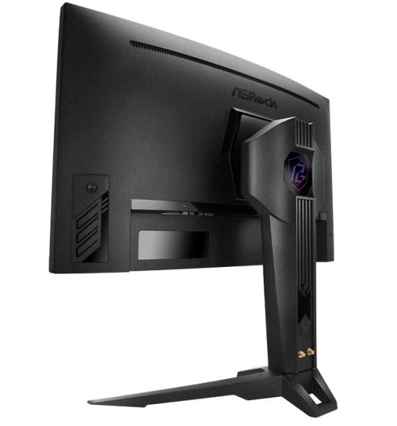 Монитор Asrock Curved Gaming Monitor PG27QRT2A, 27" (68.58cm) QHD 1500R VA, Anti-Glare, 180 Hz, 5 000:1, 1ms, 300 cd/m2, Integrated Wi-Fi Antenna, 2x HDMI, 1x DP