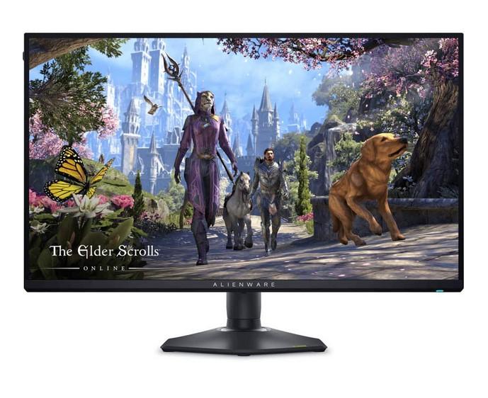 Монитор Dell Alienware AW2725QF, 27" (68.58cm) UHD/ 4K, IPS, 180Hz, 0.5ms GtG, 400cd/m2, USB Type-A, USB Type-C, HDMI, DP