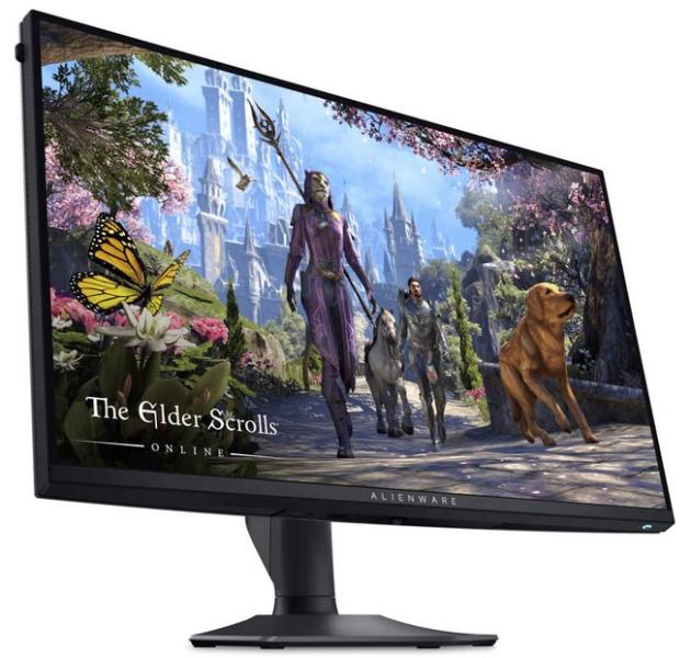 Монитор Dell Alienware AW2725QF, 27" (68.58cm) UHD/ 4K, IPS, 180Hz, 0.5ms GtG, 400cd/m2, USB Type-A, USB Type-C, HDMI, DP