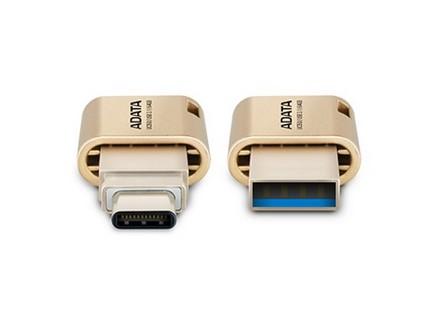 USB памет ADATA AUC350 32GB, USB 2.0/USB 3.0/USB Type-C 3.1, (OTG)