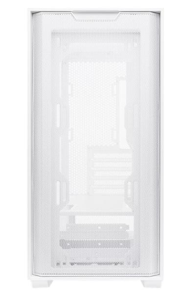 Кутия ASUS A21 WHITE, 1 x Headphone 1 x Microphone 2 x USB 3.2, mATX, Mini-ITX, Бяла
