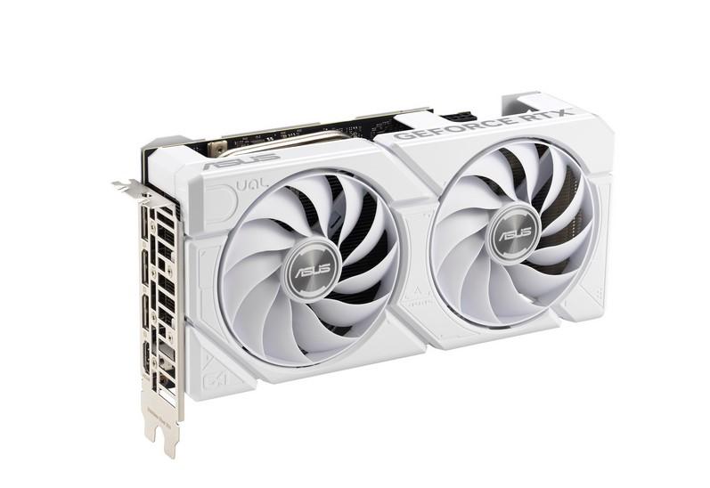 Видео карта ASUS Dual GeForce RTX4060 Ti EVO White OC Edition 8GB GDDR6, 128-bit, HDMI, 3x DP