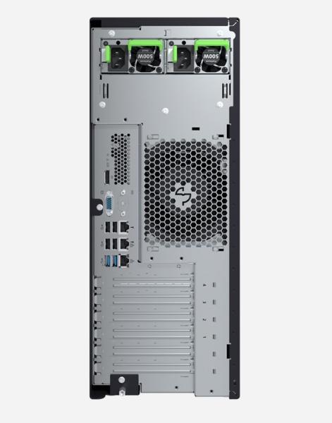 Сървър Fujitsu PRIMERGY TX1330 M5, Intel Xeon E-2336 6C (2.9/4.6GHz, 12MB Cache), 16GB DDR4 UDIMM, без HDD, 2x 1GbE LAN, 450W PSU, Free DOS