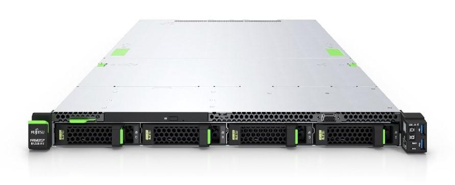 Сървър Fujitsu Primergy RX2530 M7, Intel Xeon Silver 4410T 10C (2.7/4.0GHz, 26.25MB Cache), 32GB DDR4 RDIMM, без HDD, 1x 1GbE LAN, 2x 900W PSU, Free DOS