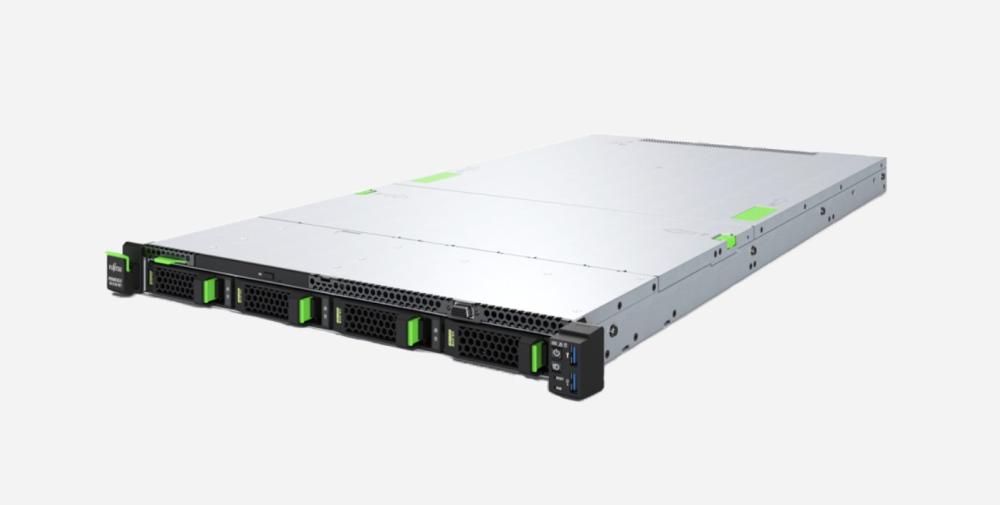 Сървър Fujitsu PRIMERGY RX2540 M7, Intel Xeon Silver 4410T 10C (2.7/3.4 GHz,  26.25MB Cache), 32GB DDR5 ECC UDIMM, без HDD, 4x 1GbE LAN, 2x 900W PSU, Free DOS