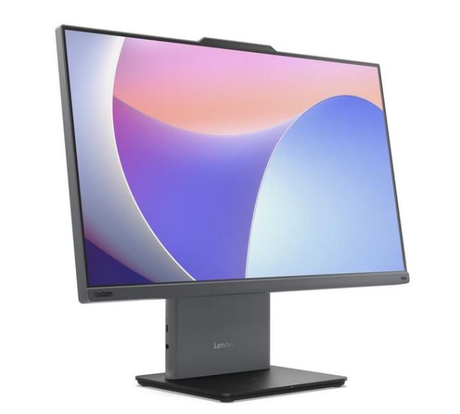 Компютър Lenovo ThinkCentre AIO neo 50a Gen 5, Intel Core i5-13420H 8C (3.4/4.6GHz, 12MB Cache), 23.8" (60.45cm) Full HD IPS Anti-Glare Display, 16GB DDR5, 512GB SSD NVMe, Free DOS