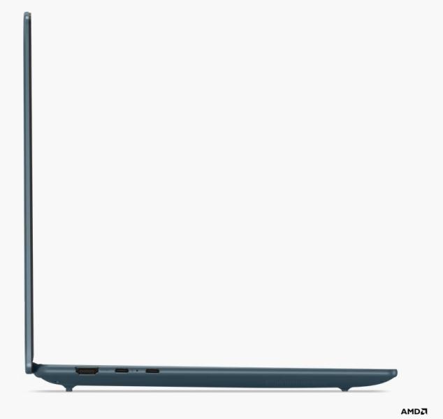 Лаптоп Lenovo Yoga Pro 7 14AHP9, AMD Ryzen 7 8845HS 8C (3.8/5.1GHz, 16MB Cache), 14.5" (36.83cm) WQXGA 90Hz IPS Anti-Glare Display, 16GB LPDDR5X, 1TB SSD NVMe, Free DOS