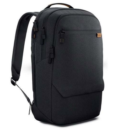 Раница Dell EcoLoop Premier Backpack, 14-16" (40.64cm), водоустойчива, 6 джоба, черна