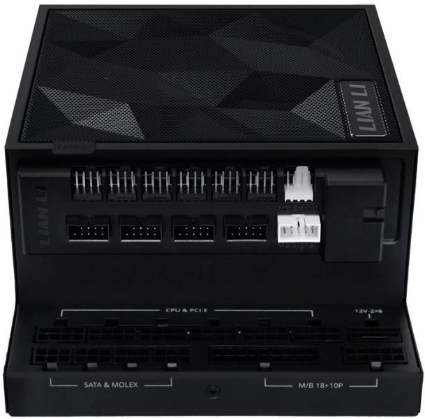Захранване Lian Li EDGE 1000W, PCIe 5.1, ATX 3.1, 80 + Gold, Full Modular, Черно