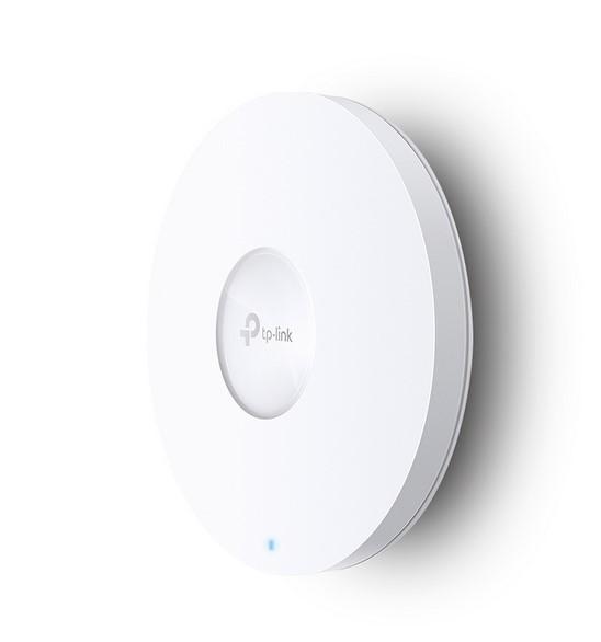 Точка за достъп TP-Link EAP650 AX3000 Ceiling Mount Dual-Band Wi-Fi 6 Access Point, 2.4GHz (574Mpbs)/ 5GHz (2402Mbps), 1x 10/100/1000 RJ-45 PoE