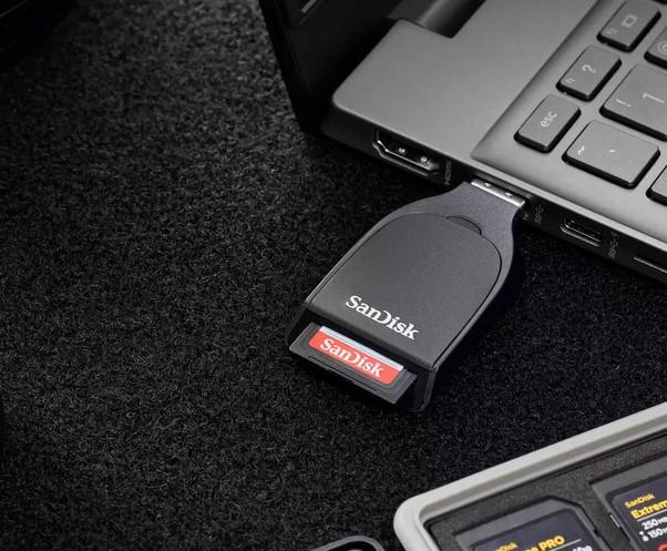 Четец за карти SanDisk Extreme PRO, SD UHS-I Card към USB-A Reader 