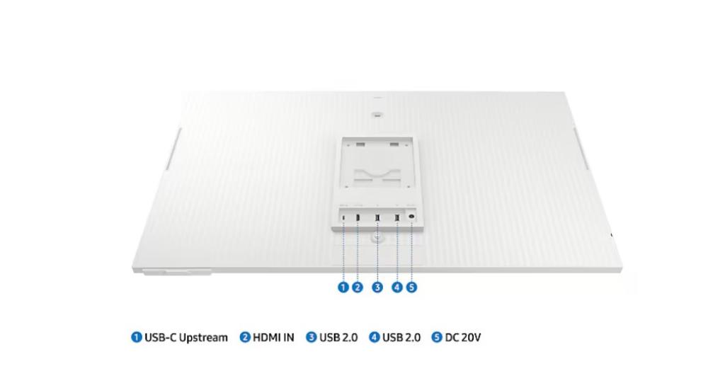 Монитор Samsung Smart M8 M80D UHD, 32" (81.28 cm) VA SMART, HDR10+, 60Hz, 400 cd/m2, 3000:1, 4ms, Bluetooth 4.2, WiFi 5, USB-C 65W, 2x USB, 2x HDMI 
