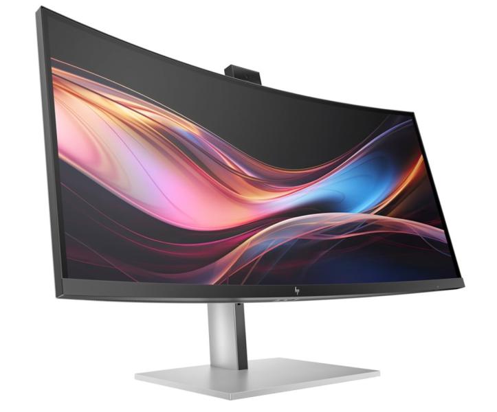 Монитор HP Series 7 Pro 734pm, 34" (86.36 cm) WQHD IPS, Curved 1900R, 120Hz, 5ms, 2 000:1, 400cd/m2, Thunderbolt 4, USB Type-C, HDMI, DP