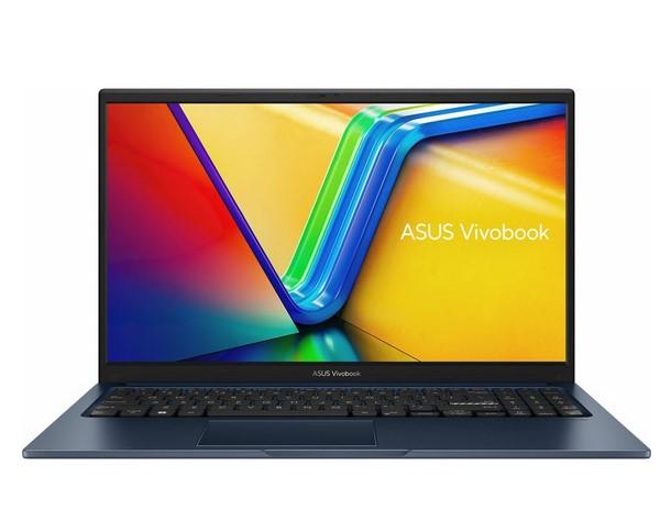 Лаптоп Asus Vivobook 15 X1504VA-NJ1144, Intel Core i3-1315U 6C (1.2/4.5GHz, 10MB Cache), 15.6" (39.62cm) FHD Anti-Glare Display, 16GB DDR4, 512GB SSD NVMe, Free DOS