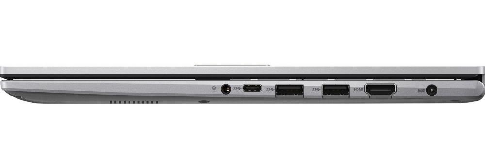 Лаптоп Asus Vivobook 15 X1504VA-BQ1400, Intel Core i7-1355U 10C (1.7/5.0GHz, 12MB Cache), 15.6" (39.62cm) FHD Anti-Glare Display, 16GB DDR4, 1TB SSD NVMe, Free DOS