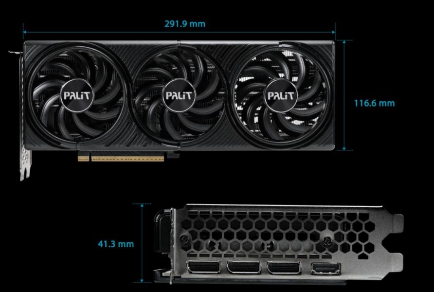 Видео карта PALIT GeForce RTX 5070 Infinity 3 12GB GDDR7, 192-bit, HDMI, 3xDP