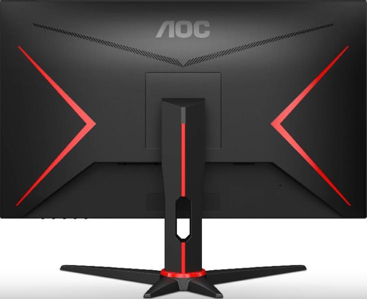 Монитор AOC Q27G2E/BK, 27" (68.58 cm) VA Flat, 155Hz, QHD, 1ms, 3000:1, 250d/m2, DisplayPort, 2 x HDMI