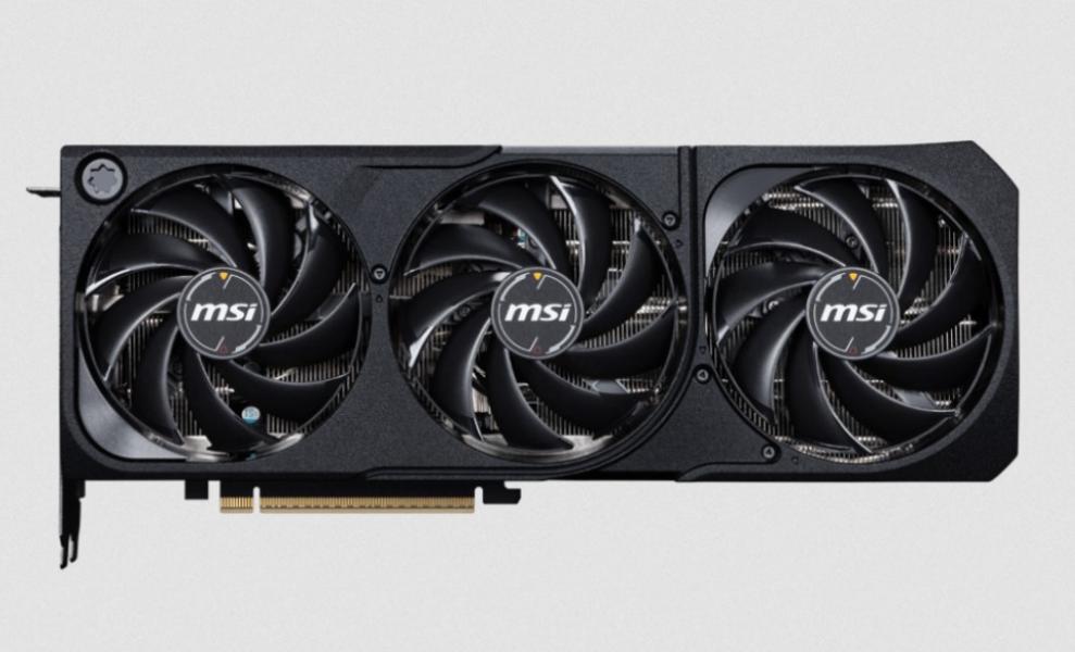 Видео карта MSI Nvidia GeForce RTX 5070 TI 16G SHADOW 3X OC, 16GB GDDR7, 256-bit, HDMI, 3x DP