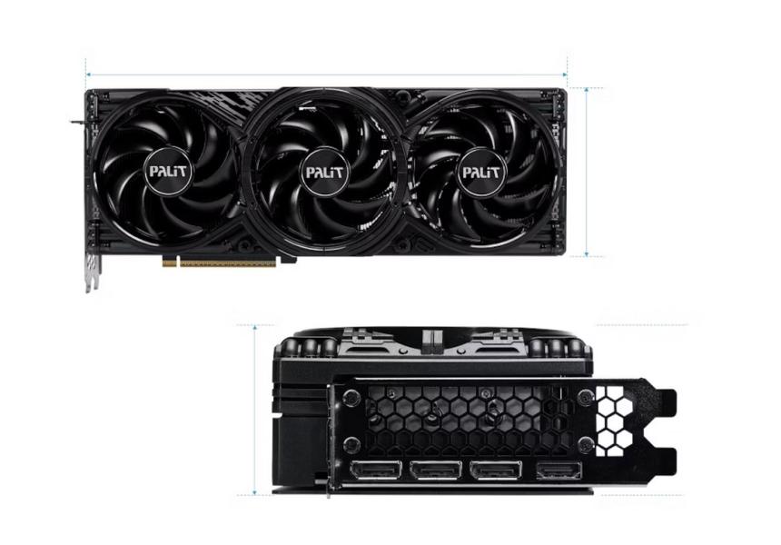 Видео карта PALIT nVIDIA GeForce RTX5070 GamingPro 12GB GDDR7, 192-bit, HDMI, 3x DP