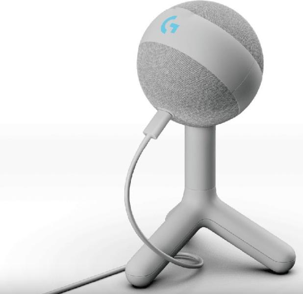 Динамичен микрофон Logitech YETI ORB White