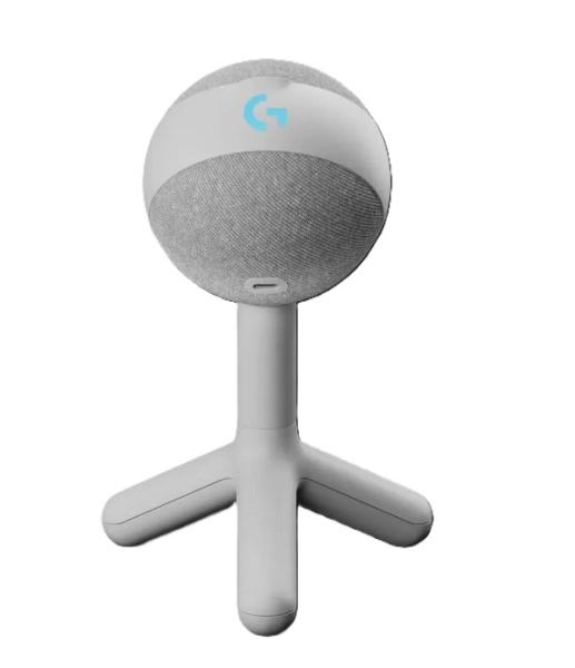 Динамичен микрофон Logitech YETI ORB White