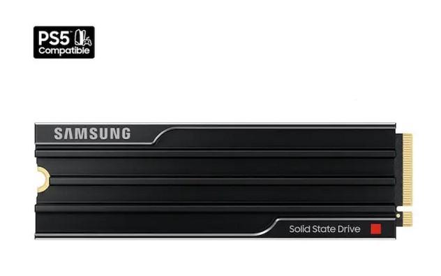 SAMSUNG 9100 PRO w/ Heatsink SSD 4TB, PCIe 5.0 NVMe M.2 Type 2280