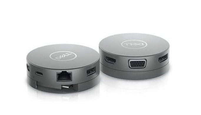 Докинг станция Dell DA310 USB-C Mobile , от USB Type-C към 1x USB C, 2x USB A, 1x HDMI, 1x VGA, 1x RJ45, Сива