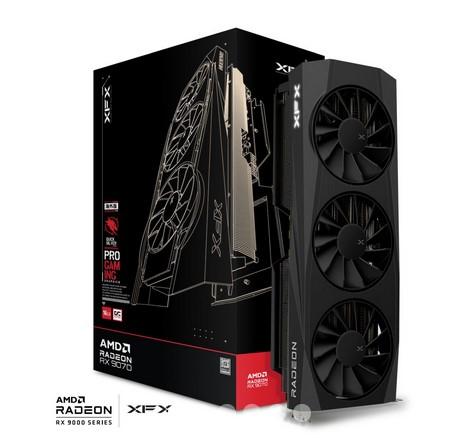 Видео карта XFX QuickSilver AMD Radeon RX 9070 OC Gaming Edition 16GB GDDR6, 256-bit, HDMI, 3x DP
